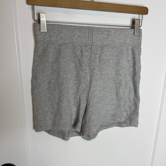 Reformation Pants - Reformation Knit Gray Pull On Lounge Shorts High Rise Size Small